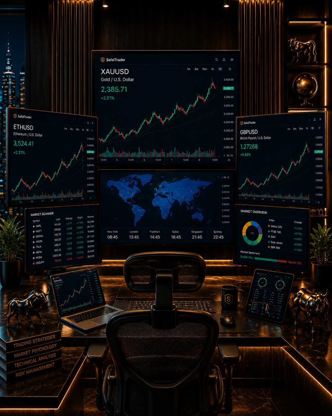 Safal Trader Mobile View